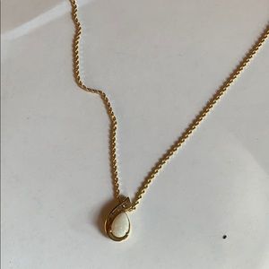 Opal and Diamond necklace